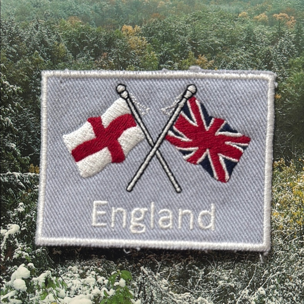 Vintage England Flag Patch